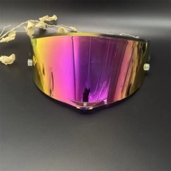 Helmet Visor for AGV Pista Race3 Visor Goggles Plating Silver Red Replacement Lens Glass Mica Access