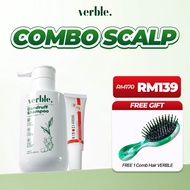 [COMBO SALE] VERBLE Combo Scalp Dandruff Shampoo + Kidai Cream Hair & Scalp