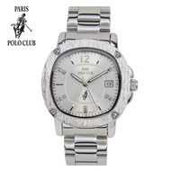 นาฬิกาข้อมือผู้หญิง PARIS Polo Club รุ่น PPC 230716 ขนาดตัวเรือน 35 มม.ตัวเรือน สาย Stainless steel
