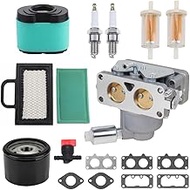 Kumaqi Carburetor Replacement for Briggs & Stratton 796258 796227 796997 799511 Fits V-Twin Models 4