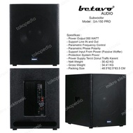 Speaker Subwoofer Aktif BETAVO SA150 PRO ORIGINAL 15 inch