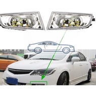 For CIVIC Fog Lamp Front Driving Light Fog Light  Front Bumper light For HONDA CIVIC SNA FD 2006 200
