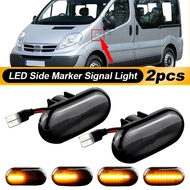 2x Led Dynamic Side Marker Turn Signal Lights For Nissan Interstar Bus X70 X83 Pritsche/Fahrgestell 