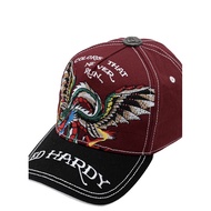 Ed Hardy “Colors that never run” Rhinestone Embroidered Baseball Cap