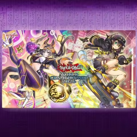 2MM Original DIY Yugioh I:P Masquerena & S:P Little Knight Play Mat Yu-Gi-Oh! TCG OCG Trading Card G