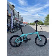 ALCOTT Z1 20'' FOLDING SHIMANO 105 1x12 SPEED SUPERLIGHT ALLOY WHEEL BIKE BICYCLE (with FREE Gifts)