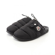 【二手】 MONCLER MON POCKET MULE 涼鞋 4M00040M508099939 黑色尼龍 MON POCKET MULE 涼鞋 女款 全新