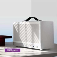 Shiny Snake S300 Mini-ITX Portable Desktop Computer Case Handheld Mini Computer Main Box Aluminum Ma