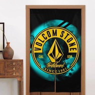 Volcom Partition Half Curtain Kitchen Restaurant Fabric Curtain Door Curtain Japanese Style