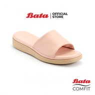 Bata บาจา Comfit รองเท้าแตะเพื่อสุขภาพ รองเท้าแตะแบบสวม น้ำหนักเบา สำหรับผู้หญิง สีกรมท่า รหัส 6619810 สีชมพู รหัส 6615810