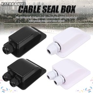 KATAKANVD Double/Single Ports Waterproof Camper. Caravan RV Roof Cable Box