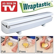 Wraptastic Wrap Foil Paper Cutter Food Wrap Dispenser Wraptastic Plastic Foil Cling Wrap Cutter Free