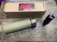 [春田商社] GKT SOCOM46 MINI MP7 快拆滅音管附火帽 黑色 沙色 KWA VFC AEG GBB