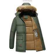 Hitchie Man Winter Snow Cold Down Jacket Men Woman Fleece Coat Baju Sejuk Tebal Lelaki Parka Korean 