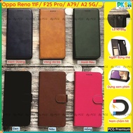 Oppo Reno 11F Reno11 11 F / F25 Pro/ A79/ A2 5G leather case, high quality leather, with card compar