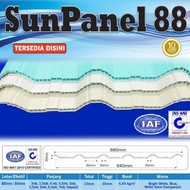 SALE Atap uPVC SUNPANEL 88 [ Twinwall + 10 Years Warranty]