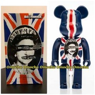 【一木家玩具】現貨 2006年 1代 性槍手 Sex Pistols 英國旗 Be@rbrick 400%