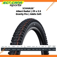 SCHWALBE ALBERT RADIAL 29X2.5 GRAVITY PRO ADDIX SOFT 63-622 TUBELESS TYRE