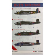 AVI PRINT 72005 B-25 Mitchell 1/72 - DECAL