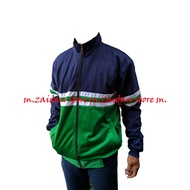 Ellese Premium Navy/Green Tracktop Jacket