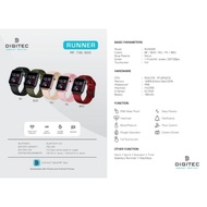 Produk Baru Jam Tangan Smartwatch Smart Watch Digitec Runner Dg Runner