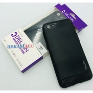 Silicone OPPO A71 DELKIN CARBON / SOFT CASE OPPO A71