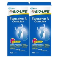 Biolife Executive B Complex 30's  / 2x30's / 100's / 2x100's