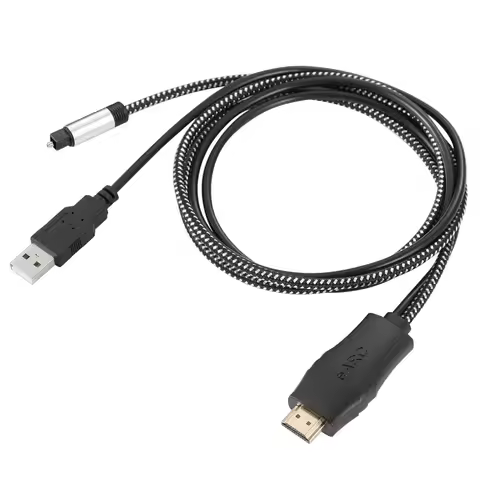 192KHz ARC to Optical Audio Cable ARC Audio Return Converter 5.1 ARC Audio Adapter Cable
