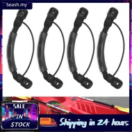 Seashorehouse Canoeing Plastic Nylon Webbing Handle with Screw Fixed Button Set for Canoe Dugout