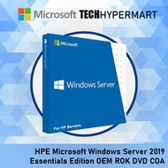 HPE Microsoft Windows Server 2019 Essentials Reseller Option Kit English SW P11070-B21