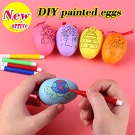 Children's hand-painted eggshell toys kindergarten DIY painted art materials handmade painting eggs / with pattern