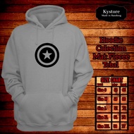Captain america anime logo hoodie jacket