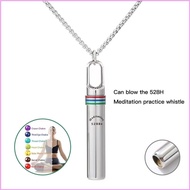 INF Stainless Steel Necklace for Meditation and Stress Relief with 528Hz Frequency Sound