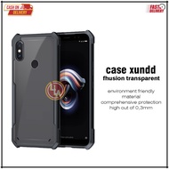 Xundd Casing Xiaomi Redmi Note 5.5 Pro Shockproof Armor Fhusion Transparent Case