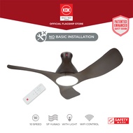 KDK E48GP (120cm) Wi-Fi and Apps Control DC LED Light Ceiling Fan