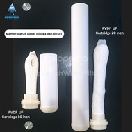 NEW 20 INCH ULTRAFILTRATION FILTER PVDF MEMBRANE FILTER HIGH QUALITY