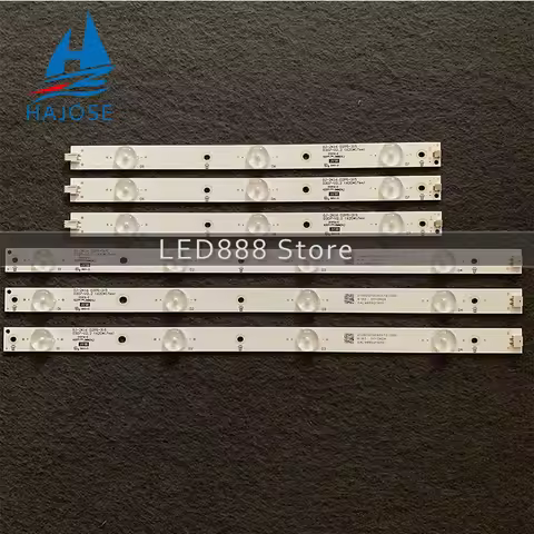 15PCS 620mm 7 Lamp GJ-2K16 GEMINI-315 D307-V1.1 LBM320M0701-LD-1(5) GJ-2K16 D2P5-315 D307-V2.2 LB320