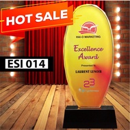 Crystal Award/Appreciation AWARDS/Sales Achievement AWARDS/Employee AWARDS/Service Award (ESI 014)