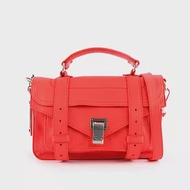 PROENZA SCHOULER 銀釦 中型 PS1 兩用包 (天竺葵紅)