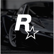 RockStar Gta Car Window Sticker Gta RockStar Car Body Sticker