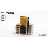 Gamers Grass Wild Flowers Set