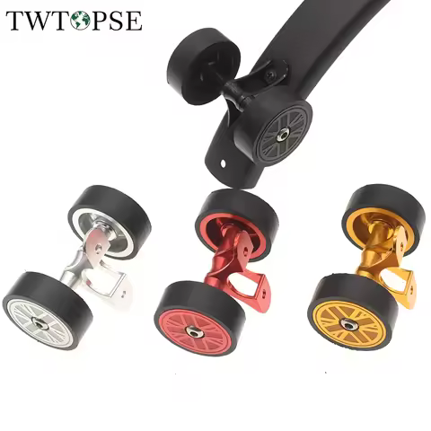 TWTOPSE Thicken Bike Mudguard Fender Easywheel For Brompton Folding Bike Bicycle 3SIXTY PIKES Stable