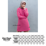 tunik kaos reglan wanita lengan panjang bahan katun combed 24 s dan 30 s / kaos polos jumbo / kaos d