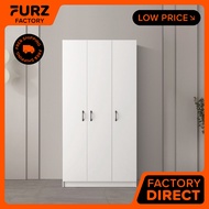 [FREE Shipping] 2 / 3 Door Wardrobe / Almari Baju 2 / 3 Pintu Storage Cabinet Extra Larger Storage S
