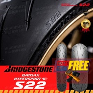 Bridgestone Battlax S22 HypeSport 100% PRODUCTION MADE IN JAPAN S22 BRIDGESTONE BATTLAX BRIDGESTONE 