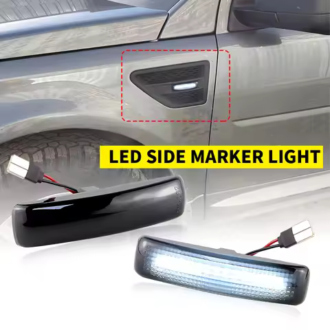 2pcs led side Marker Indicator light for Land Rover LR2 (L359) 08-15/LR3 (L319) 05-09/LR4 (L319) 10-