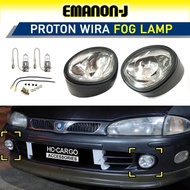 Proton Wira Satria Putra Spotlight Fog Lamp Bracket Original Bumper +H3 BULB Car Accessories