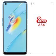 Case for oppo a54 5g cover screen protector tempered glass on oppoa54 a 54 54a 6.5 protective phone 