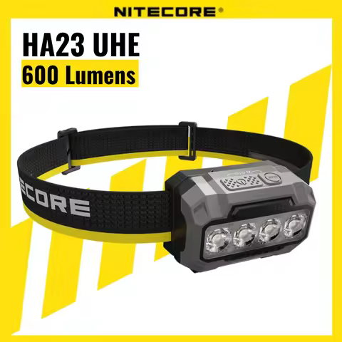 NITECORE HA23 UHE Camping Headlamp waterproof Headlight Head-mounted Fishing Light Running Headlamp 