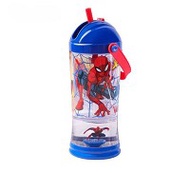 SuperBO 提把吸管水壺-310ml(蜘蛛人)